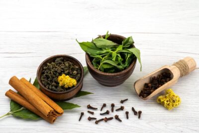mint-cinnamon-with-spices-white-ingredients