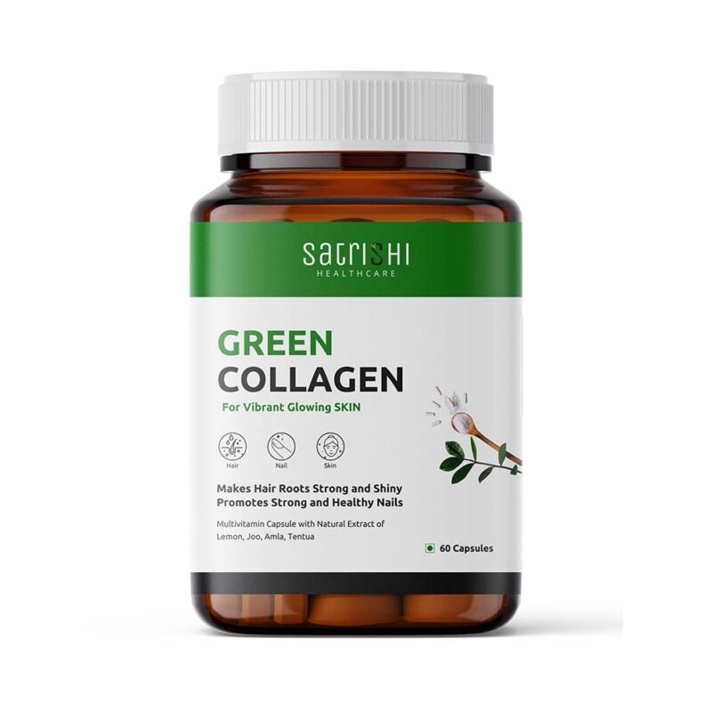 Satrishi Green Collagen Capsule for skin health