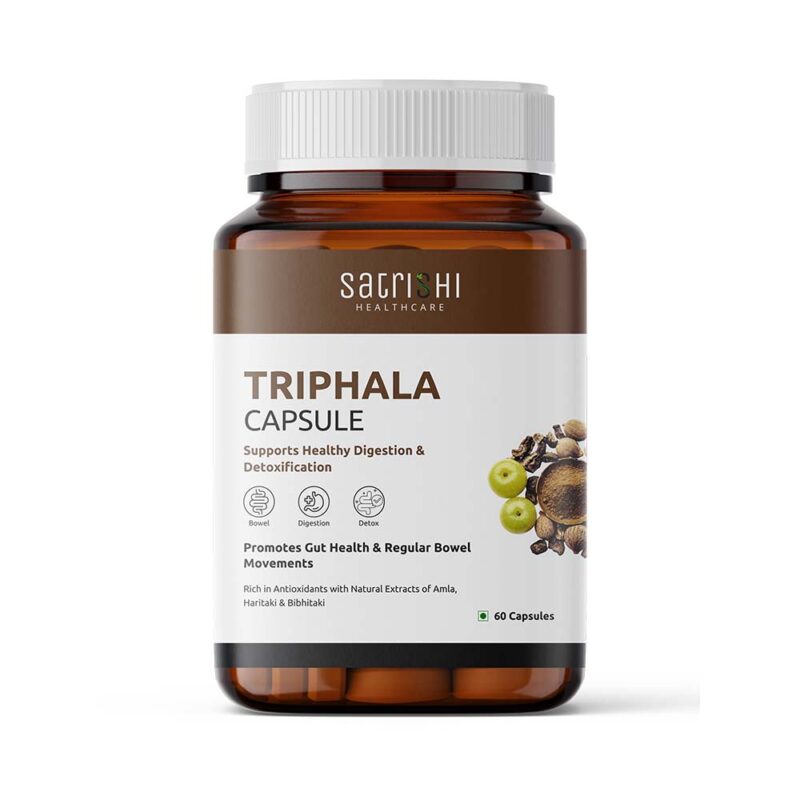 Satrishi Triphala Capsule for digestion and detox