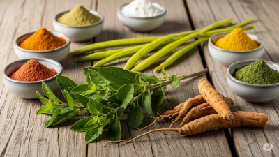 Tulsi, Ashwagandha & Giloy – India’s Wellness Trio 2 Gemini Generated Image i8z2tvi8z2tvi8z2